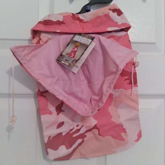 Introducing the Casual Canine Pink Camo Pet Jacket: The Ultimate Blend of Style - Picture 3 of 4